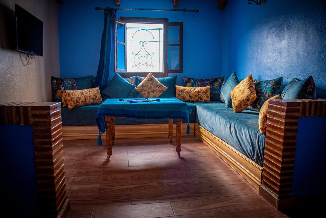 Vila Blue House Town Šafšawán Exteriér fotografie