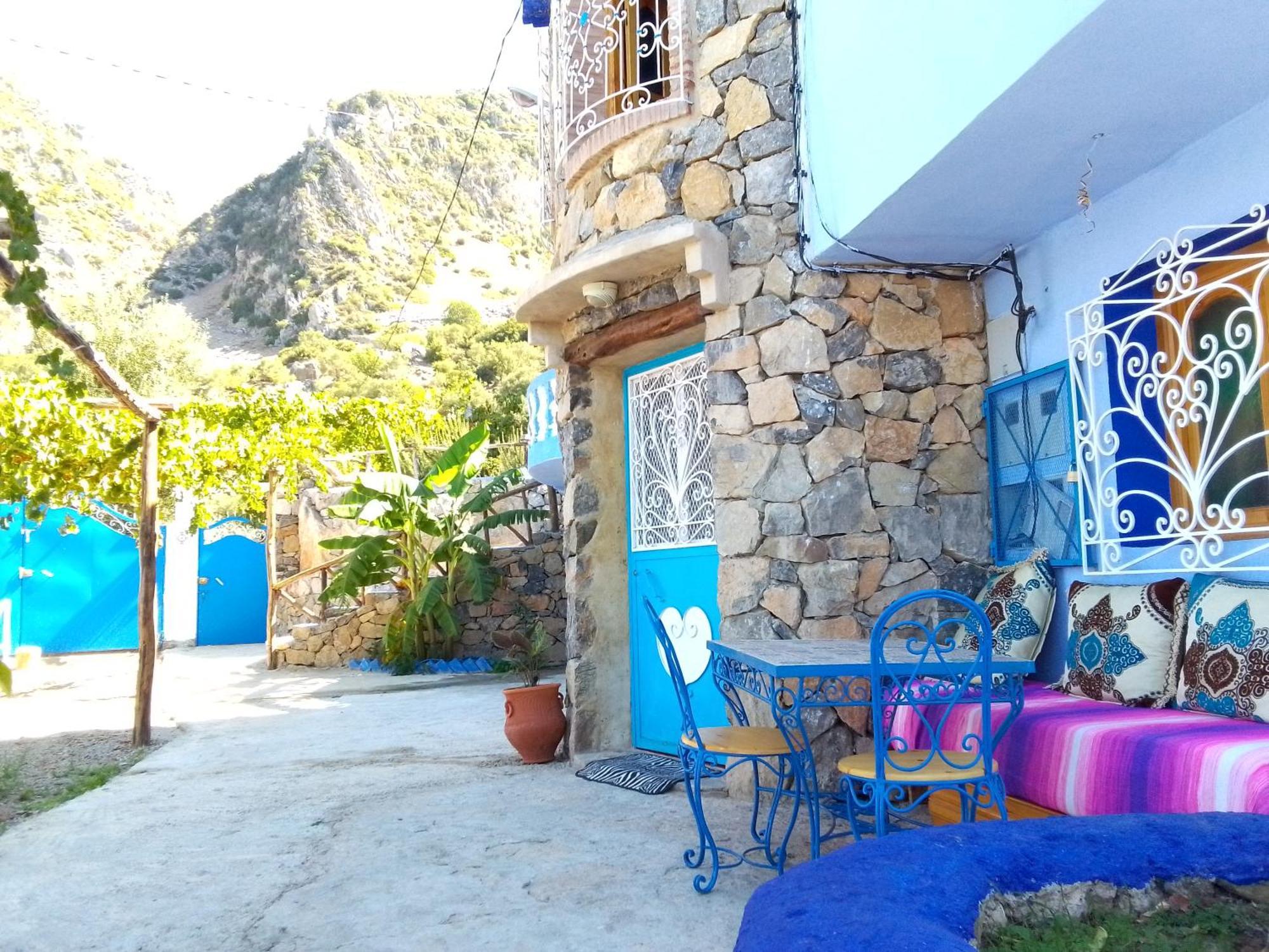 Vila Blue House Town Šafšawán Exteriér fotografie
