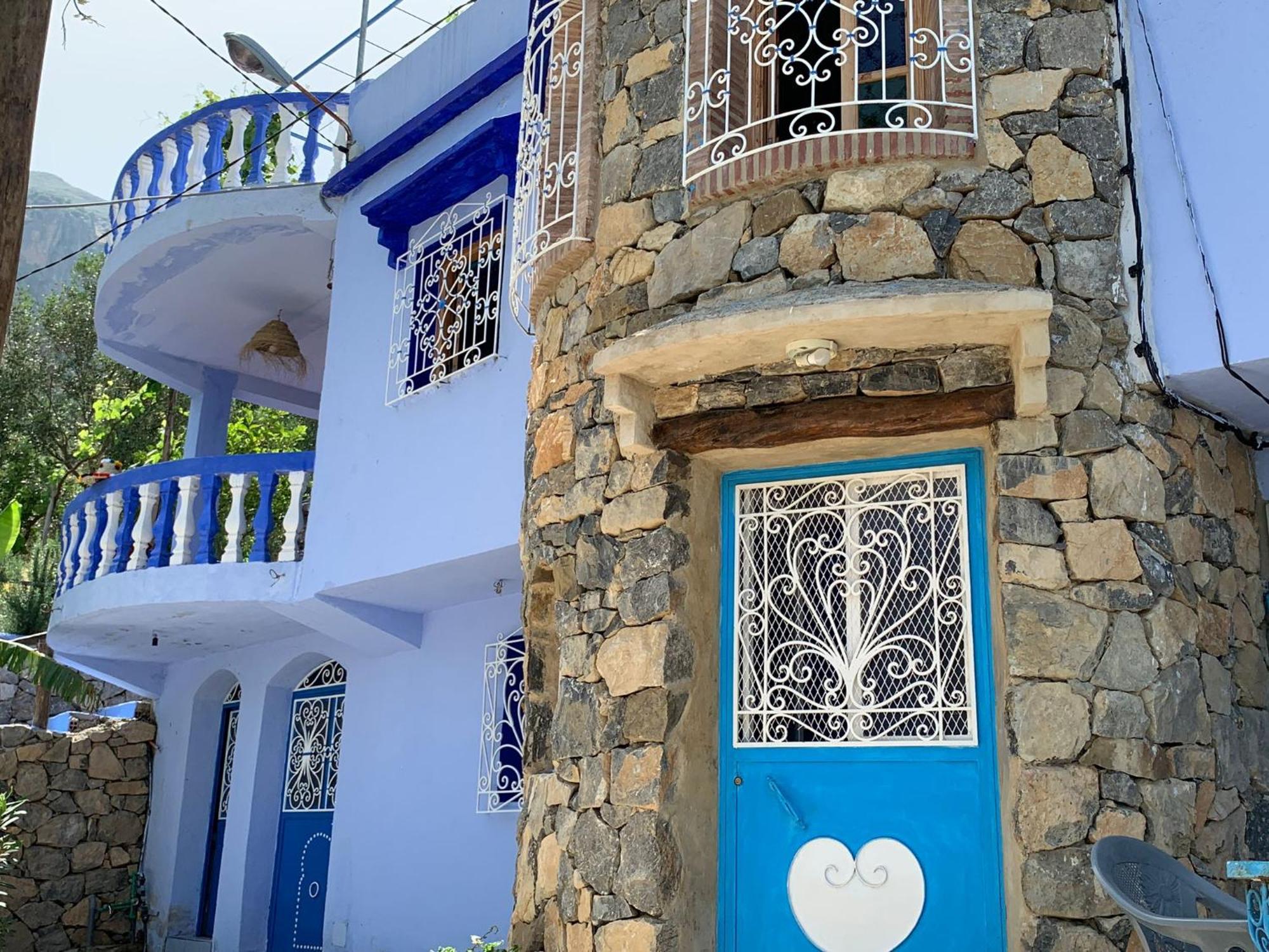Vila Blue House Town Šafšawán Exteriér fotografie
