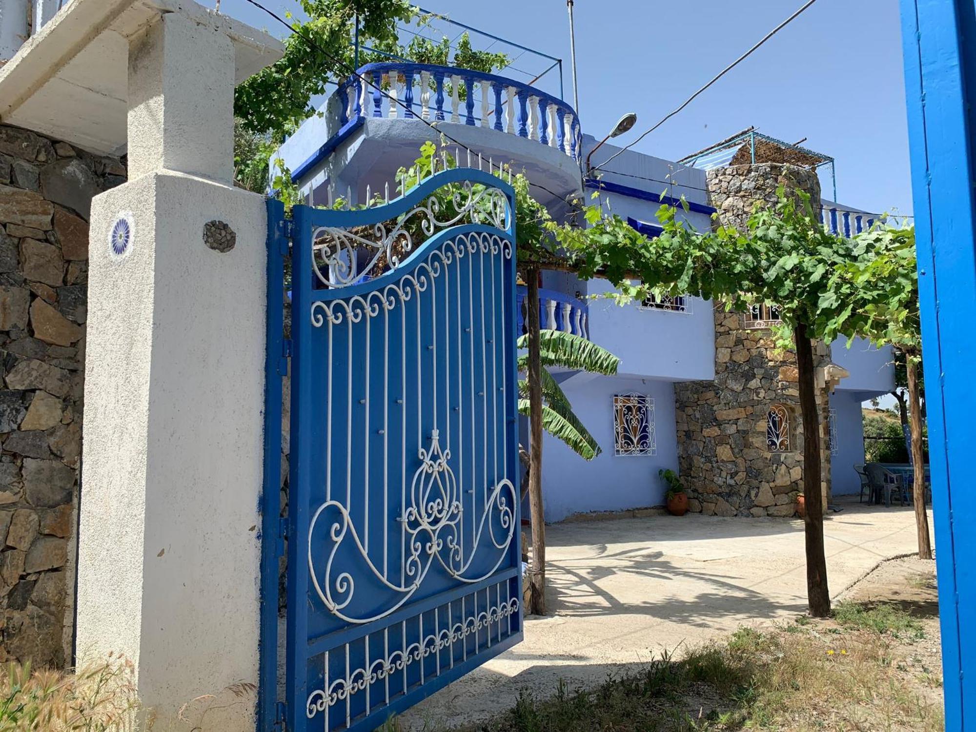 Vila Blue House Town Šafšawán Exteriér fotografie