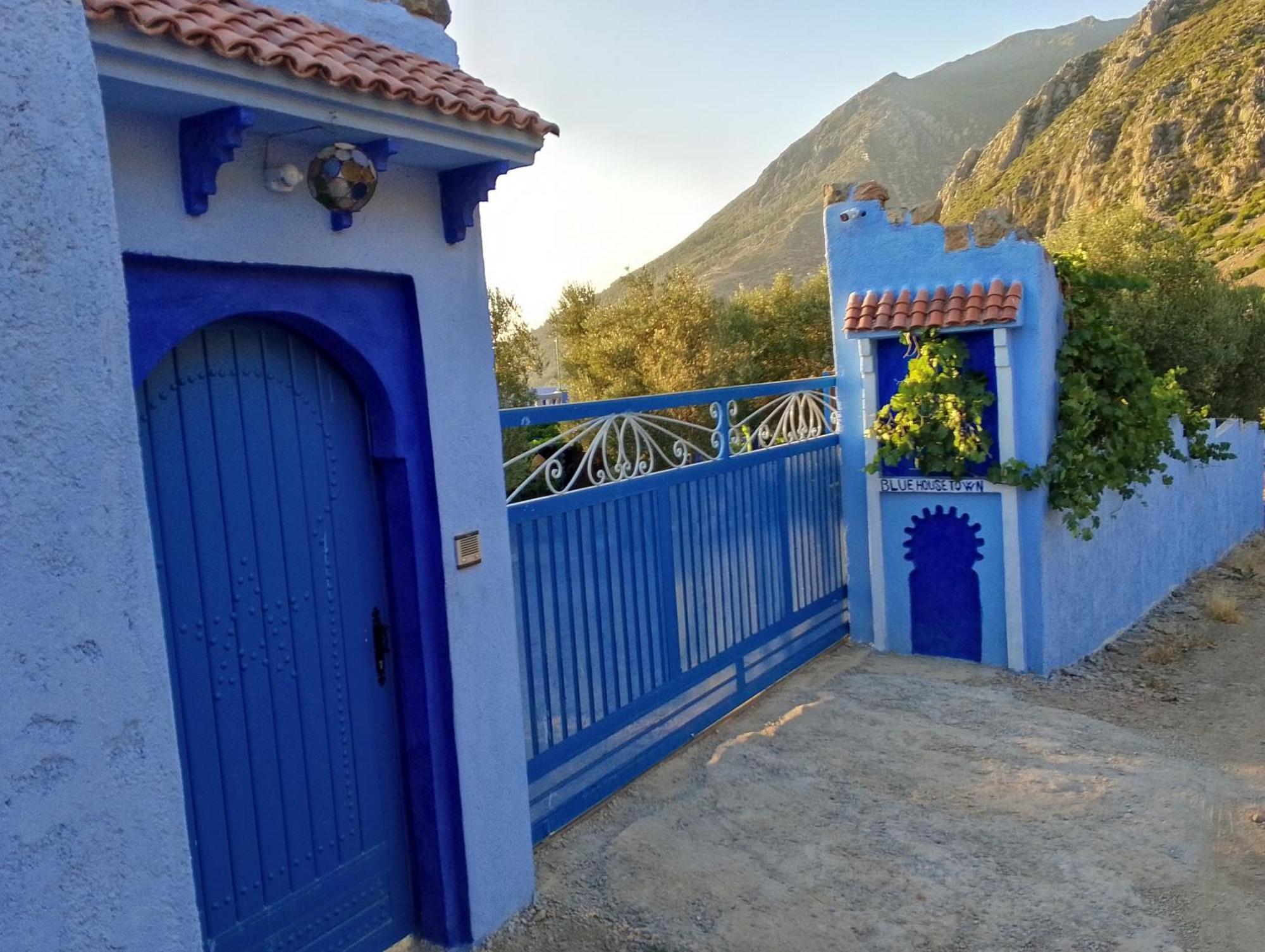 Vila Blue House Town Šafšawán Exteriér fotografie
