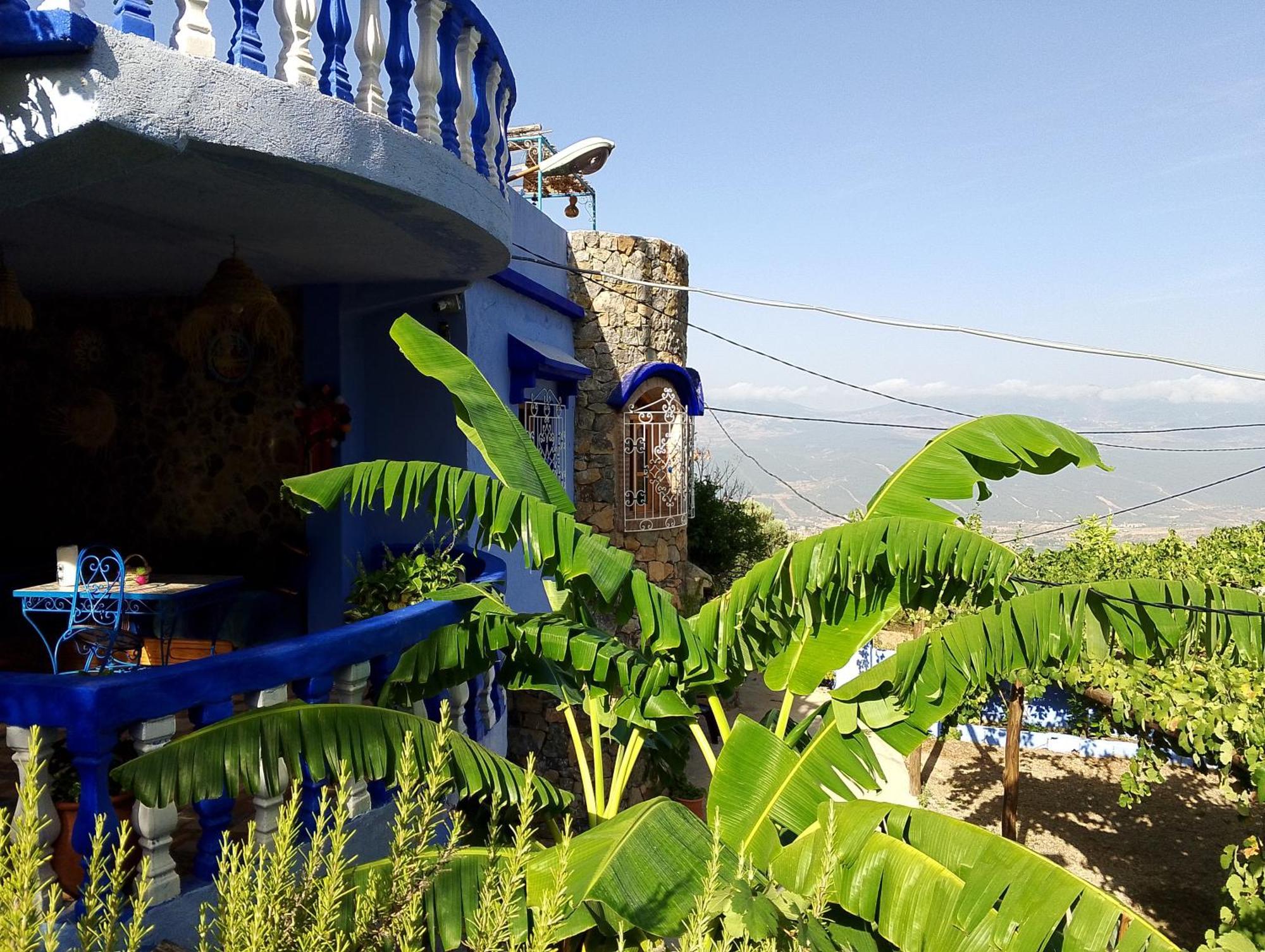 Vila Blue House Town Šafšawán Exteriér fotografie