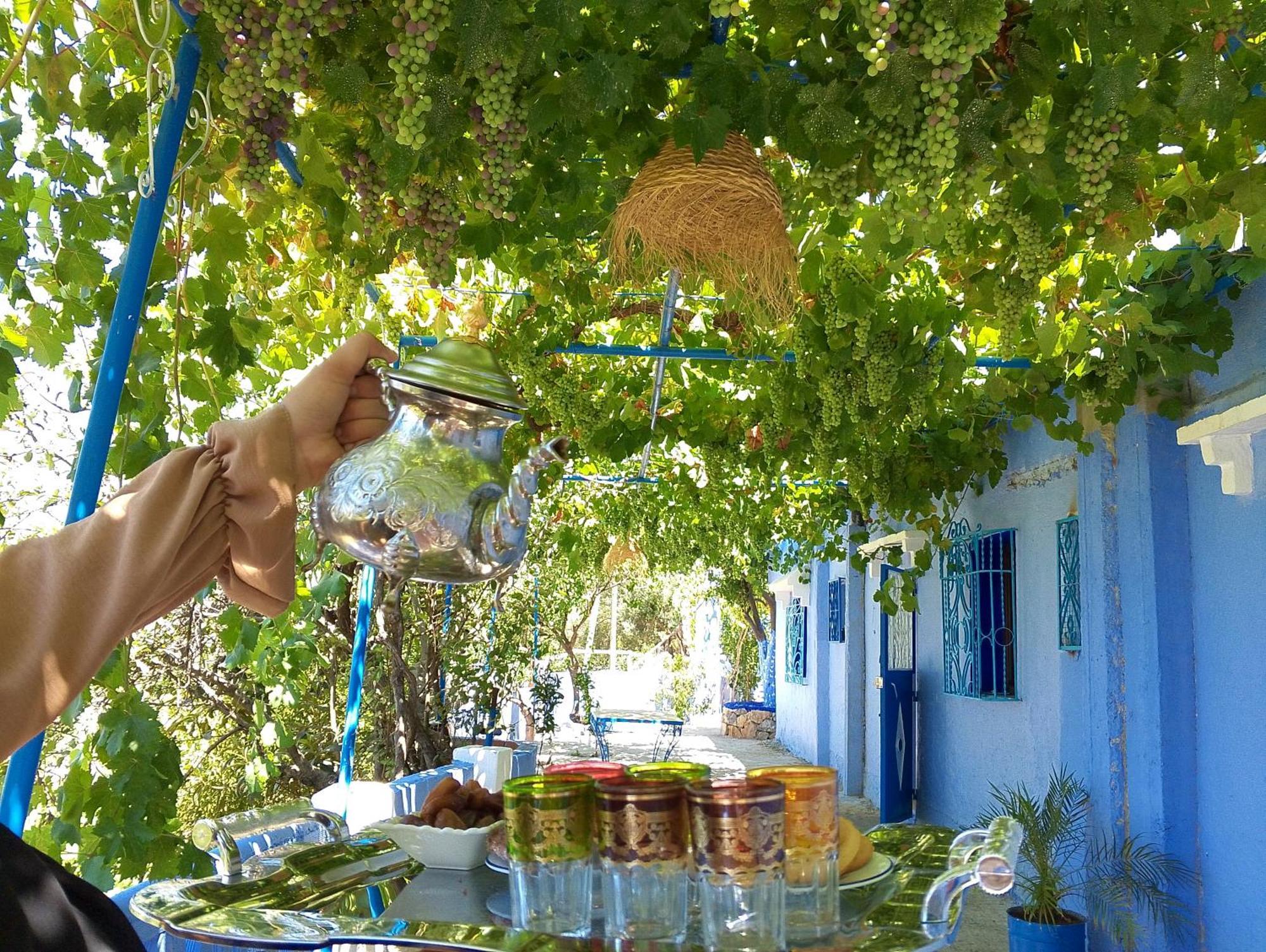 Vila Blue House Town Šafšawán Exteriér fotografie