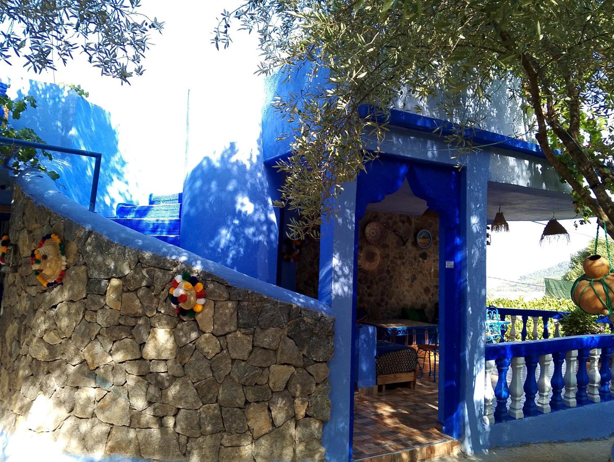 Vila Blue House Town Šafšawán Exteriér fotografie
