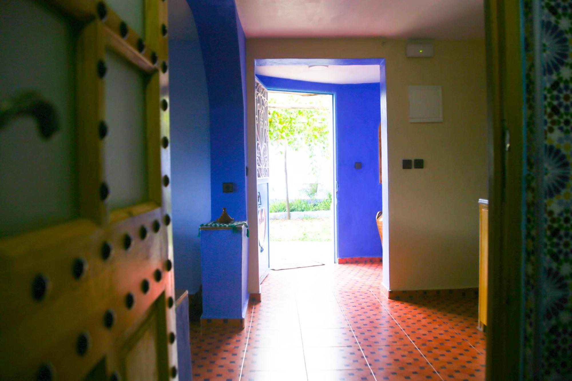 Vila Blue House Town Šafšawán Exteriér fotografie