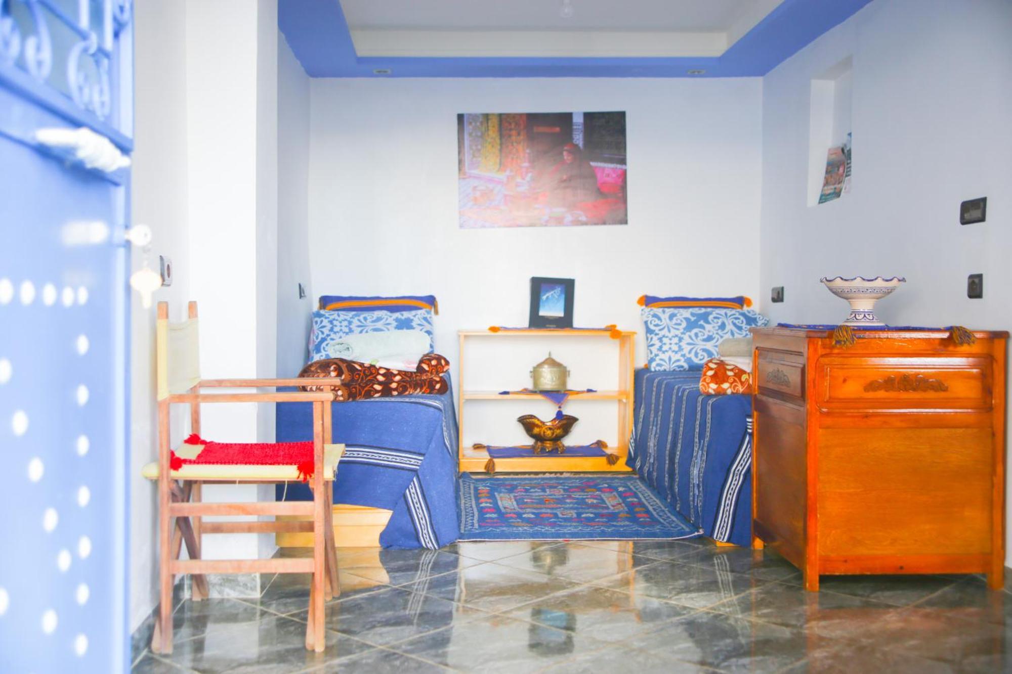 Vila Blue House Town Šafšawán Exteriér fotografie