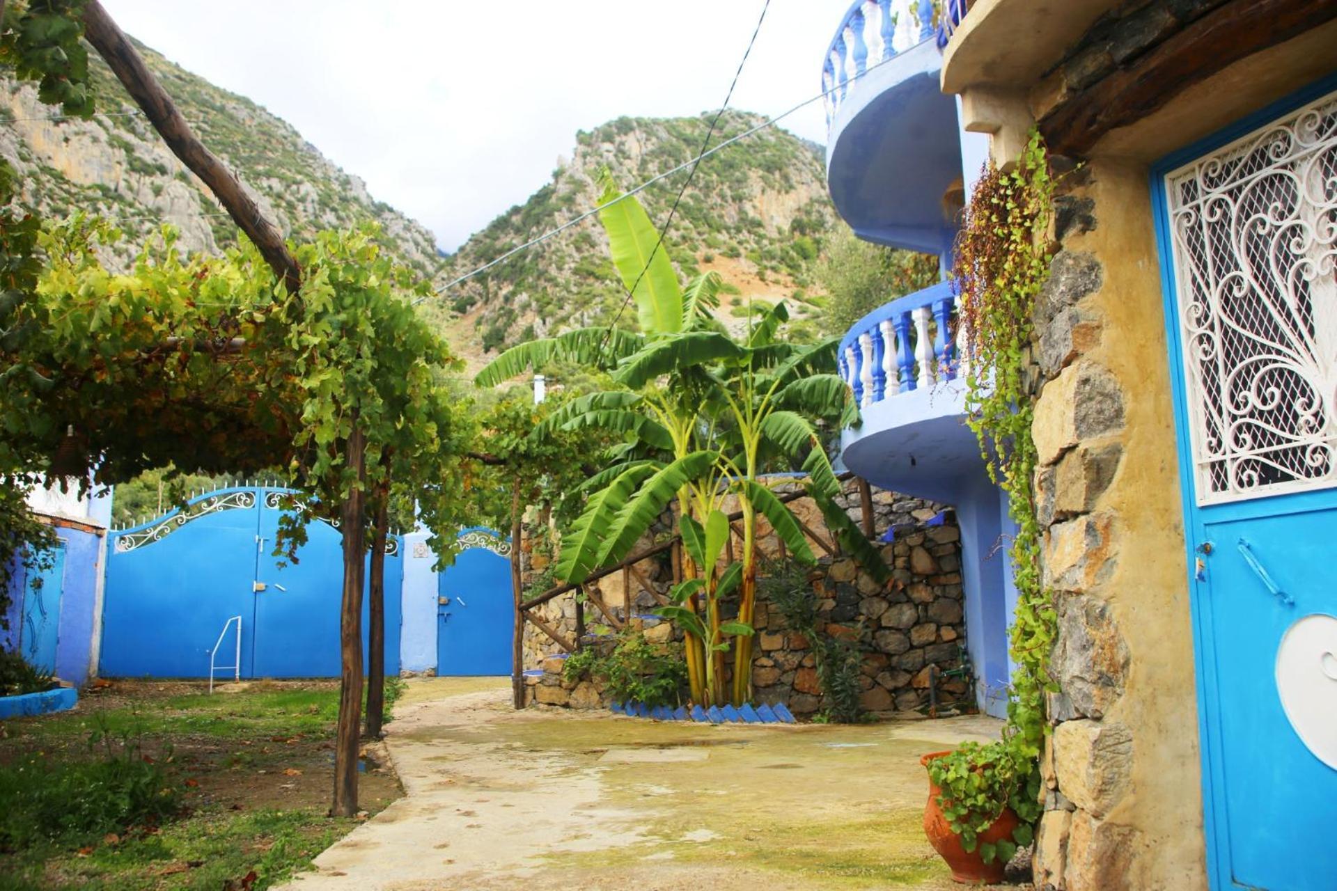 Vila Blue House Town Šafšawán Exteriér fotografie