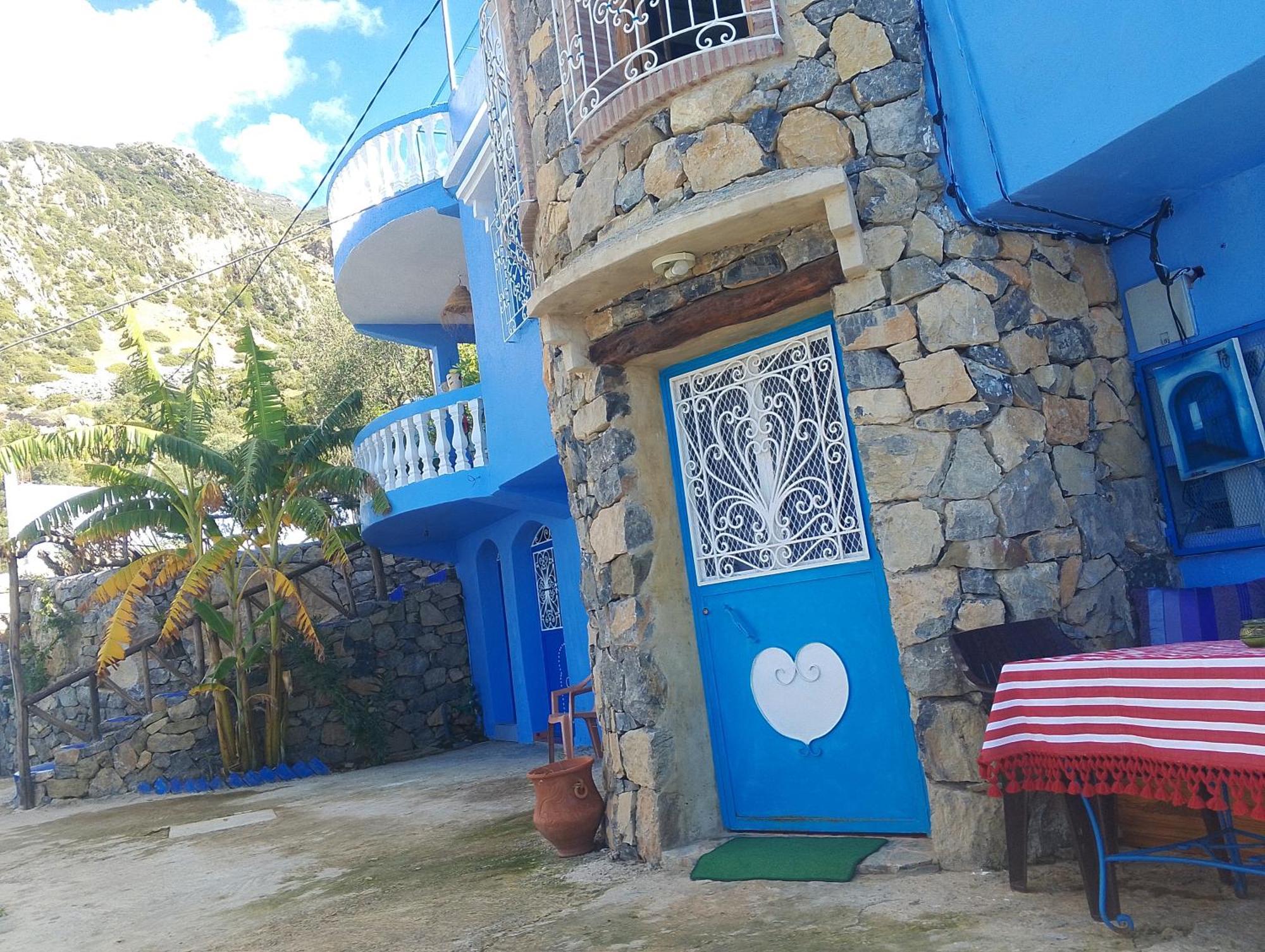 Vila Blue House Town Šafšawán Exteriér fotografie