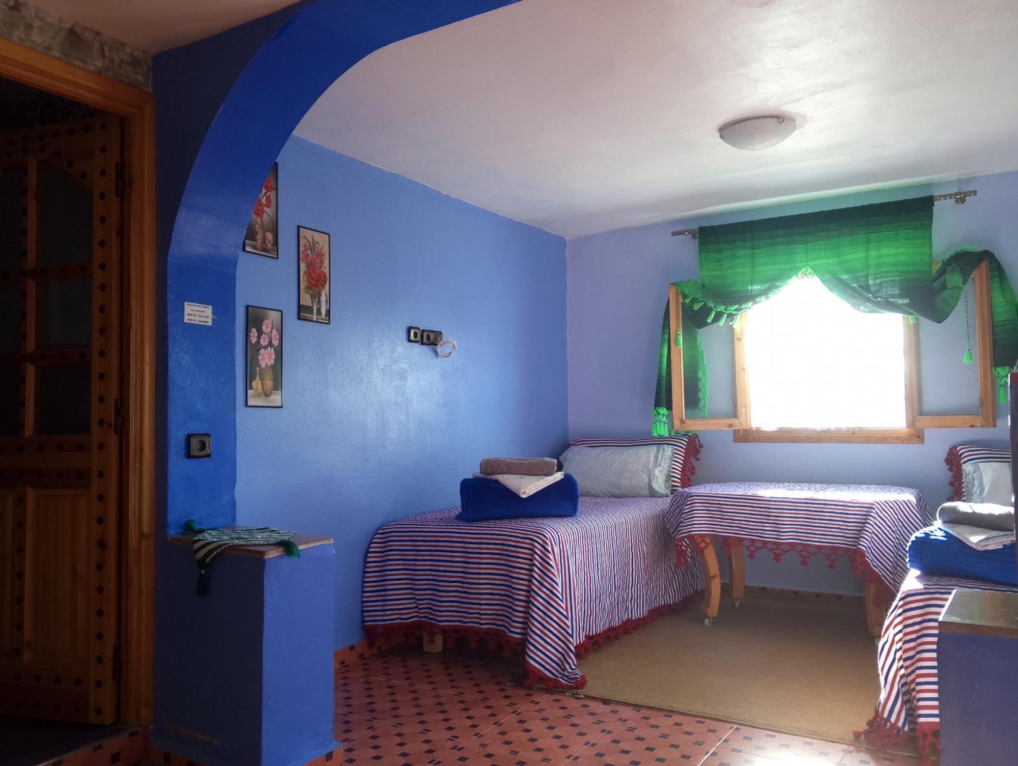 Vila Blue House Town Šafšawán Exteriér fotografie