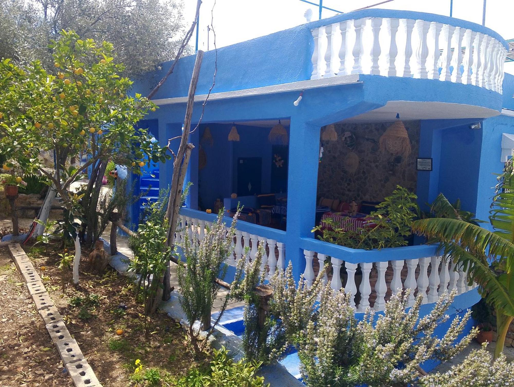 Vila Blue House Town Šafšawán Exteriér fotografie