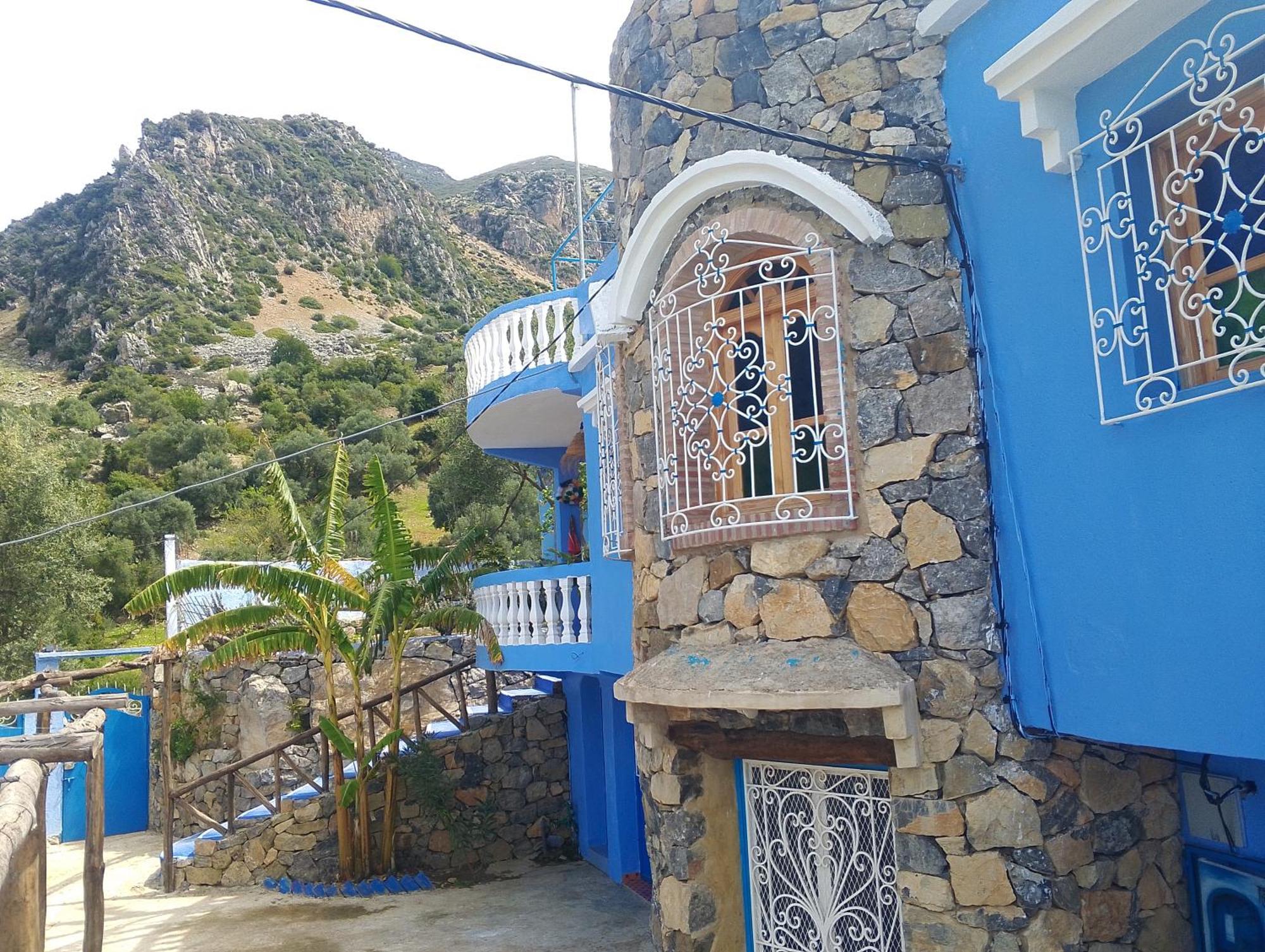 Vila Blue House Town Šafšawán Exteriér fotografie